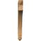 Ekena Millwork Imperial Arts & Crafts Rough Sawn Bracket, Western Red Cedar, 4"W x 36"D x 40"H BKT04X36X40IMP03RWR - alternate 2
